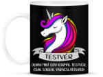 printfashion Testvér unikornis - Bögre - Fekete (1470626)
