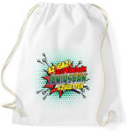 printfashion A szuperhősök júniusban születtek - Sportzsák, Tornazsák - Fehér (2138833)