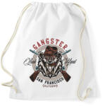 printfashion Medve 07 - San Francisco Gangster - Sportzsák, Tornazsák - Fehér (4949927)