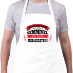 printfashion Takarítónő vagyok - Kötény - Fehér (9282904)