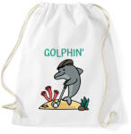 printfashion Golphin - Sportzsák, Tornazsák - Fehér (15841870)