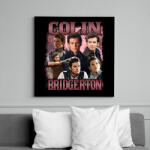 printfashion Bridgerton Colin - Vászonkép - Fekete (16532425)