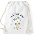 printfashion Legédesebb fagyi - Sportzsák, Tornazsák - Fehér (13315603)
