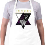 printfashion Luxus - Kötény - Fehér (4900736)