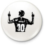 printfashion Messi - Kitűző, hűtőmágnes - Fehér (14847586)