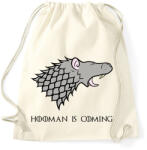 printfashion Hooman is coming - Sportzsák, Tornazsák - Natúr (13465956)