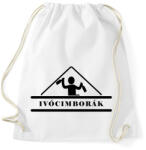 printfashion Ivócimborák - Sportzsák, Tornazsák - Fehér (2617998)