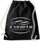 printfashion A skodám nélkül - Sportzsák, Tornazsák - Fekete (6617911)