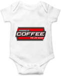 printfashion Powered by Coffee - Baba Body - Fehér (1330452)