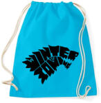 printfashion WINTER IS COMING - Sportzsák, Tornazsák - Surf blue (453411)