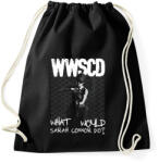 printfashion What would Sarah Connor do? - Sportzsák, Tornazsák - Fekete (441705)