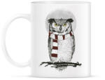 printfashion Winter owl - Bögre - Fehér (790220)