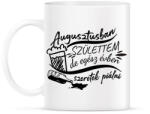 printfashion Egész évben szeretek piálni - Augusztus - Bögre - Fehér (2797107)