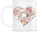printfashion Szeretlek Anya! - Bögre - Fehér (1447063)