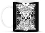printfashion Gyémánt koponya - Bögre - Fekete (791318)