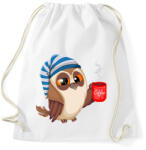 printfashion Bagoly - Sportzsák, Tornazsák - Fehér (15932053)