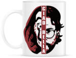 printfashion A Nagy Pénzrablás - Money Heist - La Casa de Papel - Bögre - Fehér (5769170)