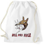 printfashion Hell was fun - Sportzsák, Tornazsák - Fehér (2016304)