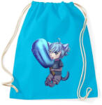 printfashion Genshin cat Chongyu - Sportzsák, Tornazsák - Surf blue (10081307)