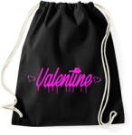printfashion valentine - Sportzsák, Tornazsák - Fekete (15573042)
