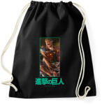 printfashion Singeki no kjodzsin - Sportzsák, Tornazsák - Fekete (5387148)