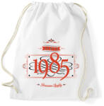 printfashion since-1985-red-black - Sportzsák, Tornazsák - Fehér (530957)