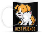 printfashion Best friends - Bögre - Fekete (2374745)