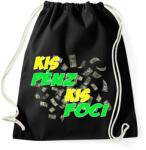 printfashion Kis Pénz Kis Foci - Sportzsák, Tornazsák - Fekete (4843801)