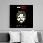 printfashion El Professor - Vászonkép - Fekete (6658433)