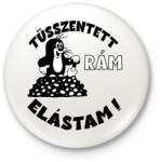 printfashion Kisvakond - tüsszentett elástam - Kitűző, hűtőmágnes - Fehér (4743928)