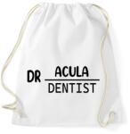 printfashion Dr. Acula - Dentist - Sportzsák, Tornazsák - Fehér (7233898)