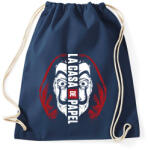 printfashion La casa de papel állarc - Sportzsák, Tornazsák - Sötétkék (5344963)