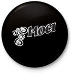 printfashion Boci Moci - Kitűző, hűtőmágnes - Fekete (14968711)