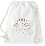 printfashion Mystic space 4 - Sportzsák, Tornazsák - Fehér (6279449)