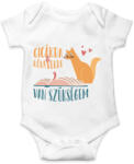 printfashion Cicákra & Könyvekre van szükségem - Baba Body - Fehér (7259582)
