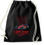 printfashion Charles Leclerc - Sportzsák, Tornazsák - Fekete (11969471)