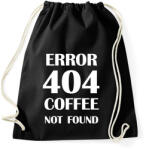 printfashion Error 404 - Bögre fehér - Sportzsák, Tornazsák - Fekete (7021443)
