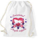 printfashion Anyák napja - Sportzsák, Tornazsák - Fehér (4829886)