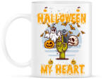 printfashion Halloween a szívemben - Bögre - Fehér (1860987)