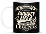 printfashion 1972 Január - A legenda megszületett - Bögre - Fekete (796834)