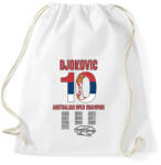printfashion Djokovic - Australian Open - Sportzsák, Tornazsák - Fehér (12285853)