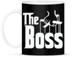 printfashion The Boss - Bögre - Fekete (8692002)
