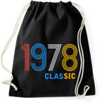 printfashion 1978 - Sportzsák, Tornazsák - Fekete (11932218)