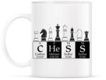 printfashion Chess - Sakk - Bögre - Fehér (7453259)