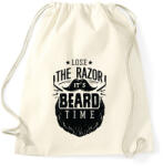 printfashion Borbély ideje - Sportzsák, Tornazsák - Natúr (108316)