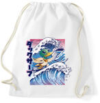 printfashion Szörfös kacsa - Sportzsák, Tornazsák - Fehér (9443932)