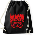 printfashion Stranger Things piros - Sportzsák, Tornazsák - Fekete (4292291)