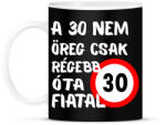 printfashion 30 éves (fehér) - Bögre - Fekete (16135067)