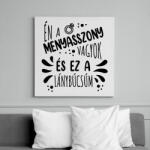 printfashion Én a menyasszony vagyok - Vászonkép - Fehér (7266376)