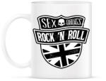printfashion Szex, drog és rock and roll - Bögre - Fehér (789376)